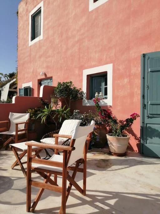 Casa Dei Melograni At Vourlidia Leros Vila Vromolithos Exterior foto