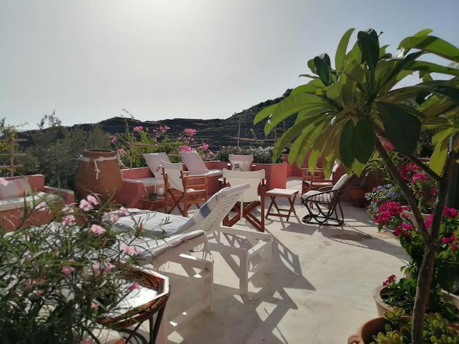 Casa Dei Melograni At Vourlidia Leros Vila Vromolithos Exterior foto