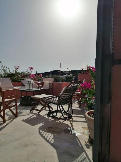 Casa Dei Melograni At Vourlidia Leros Vila Vromolithos Exterior foto