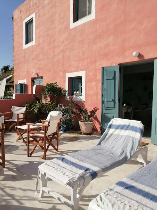 Casa Dei Melograni At Vourlidia Leros Vila Vromolithos Exterior foto